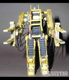 国产合金模型机甲构造视频